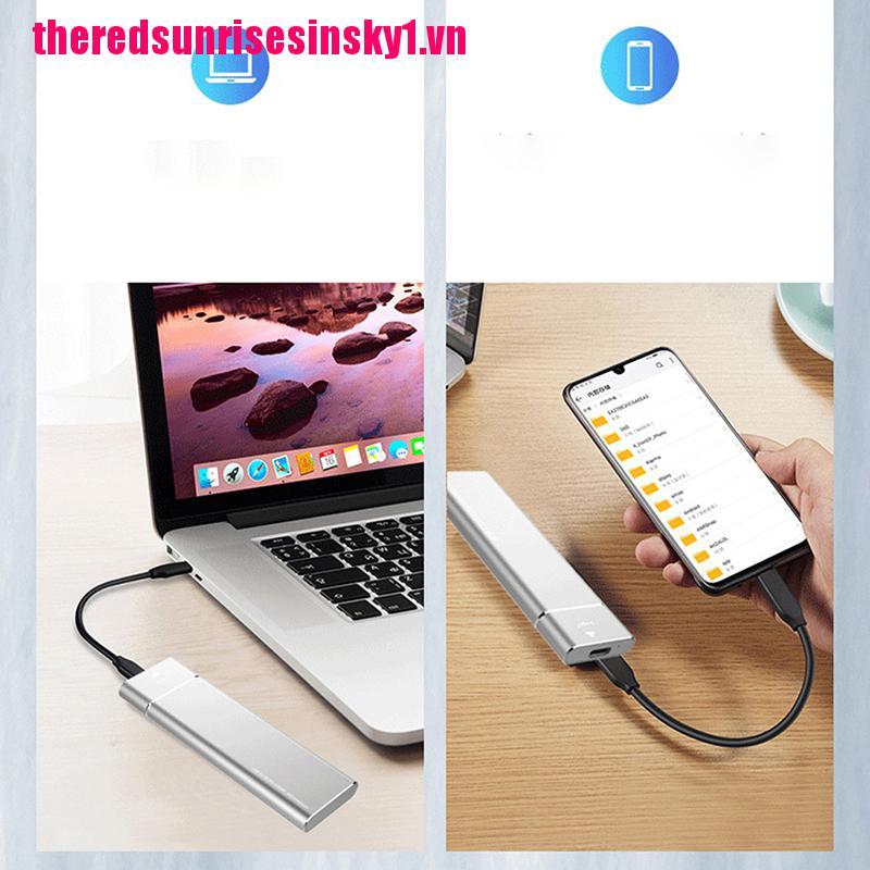 (3C) Giắc Chuyển Đổi Usb-C M.2 Ngff Ổ Cứng Sata Ssd Sang Usb 3.0