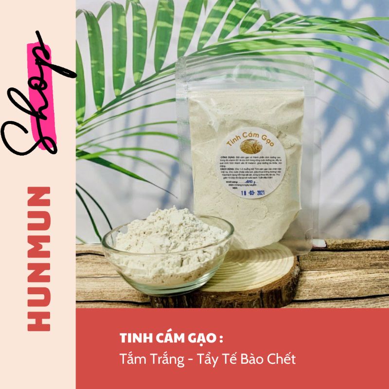 Tinh Bột Cám Gạo HUNMUN Handmade