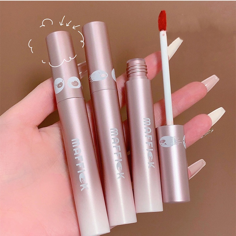 Son kem bùn bé nho MAFFICK mịn lì căng môi Grape Cub Edelweiss Lip Glaze lâu trôi hot trend MAFI46