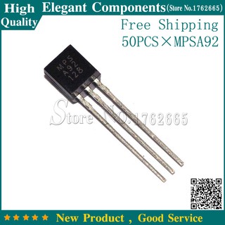 50 CÁI MPSA92 TO92 A92 TO-92 PNP Triode Transistor
