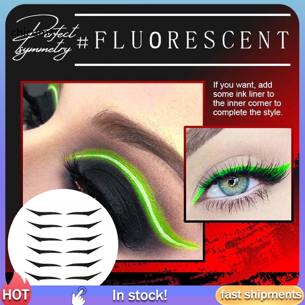 Hình dán trang điểm mắt chống dị ứng tiện dụng cho nữ
