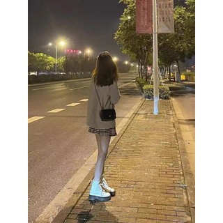(ẢNH THẬT) Giày bốt martin cổ cao nữ