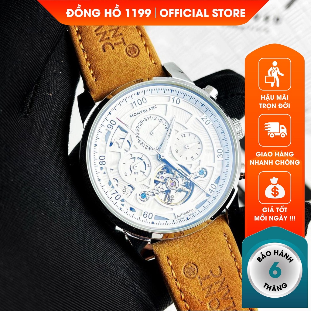 [QUÀ TẶNG] Dong ho nam - Đồng Hồ Nam Dây Da Handmade Chống Xước Chống Nước Chất Liệu Không Gỉ 11.75.JE - 1199 Watches | BigBuy360 - bigbuy360.vn