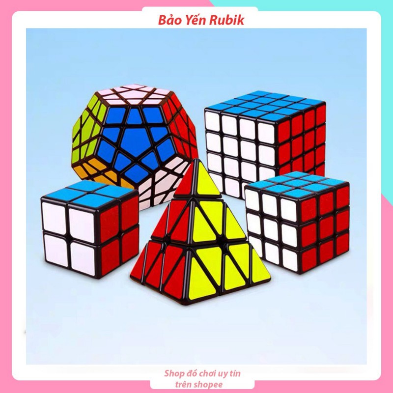 Đồ Chơi Rubik 2×2, 3×3, 4×4, Megaminx, Pyraminx Dòng Mofang Rubik giá rẻ mã RB01