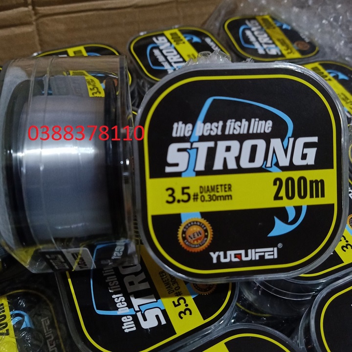 Dây Cước Nhật Strong 200m Tàng Hình Siêu Bền Cao Cấp