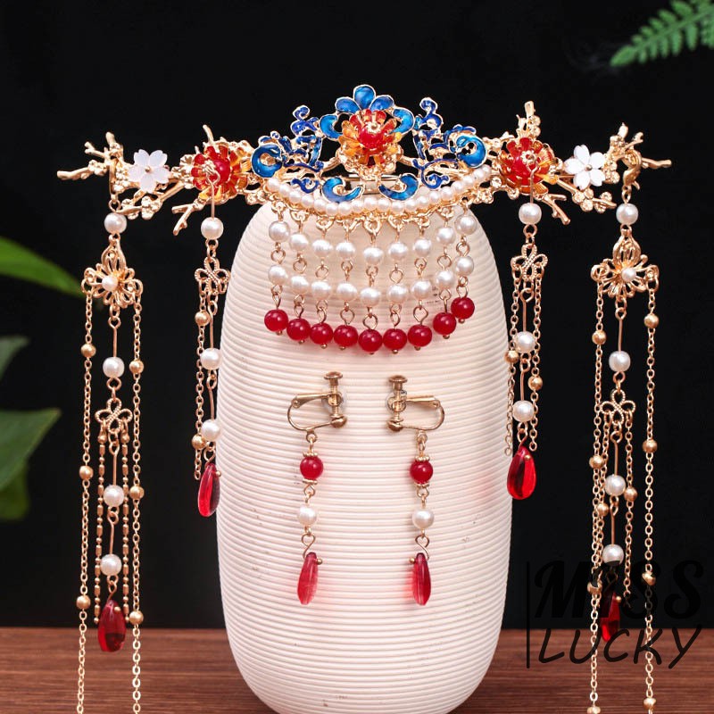 Phụ Kiện Cài Tóc Phong Cách Trung Hoa Sang Trọng Cho Nữ