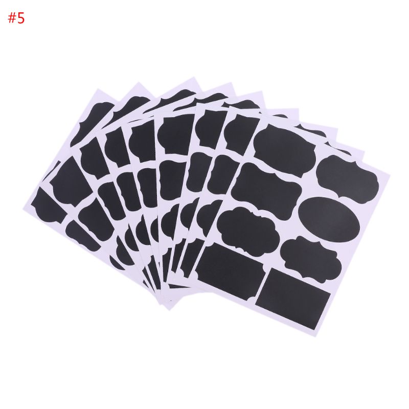 Miếng Dán Bảng Đen Viết Phấn Dùng Trang Trí Hũ Gia Vị Nhà Bếp