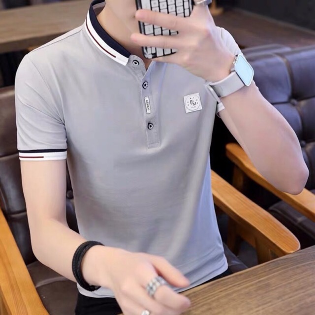 Áo thun nam cổ bẻ mẫu mới,chất vải polo,ao phông đẹp giá rẻ 98 | BigBuy360 - bigbuy360.vn