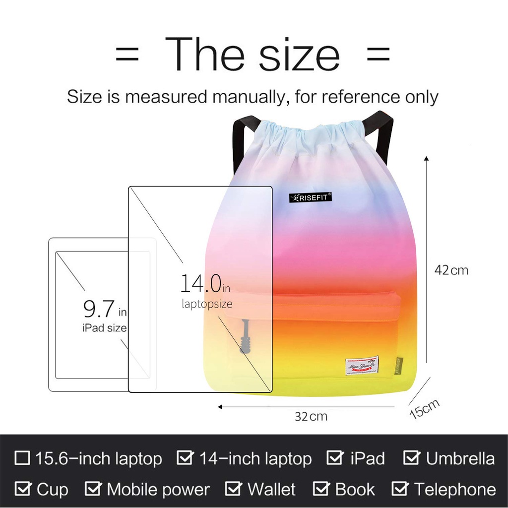 Balo dây rút chống thấm nước phong cách thể thao thời trang mùa hè