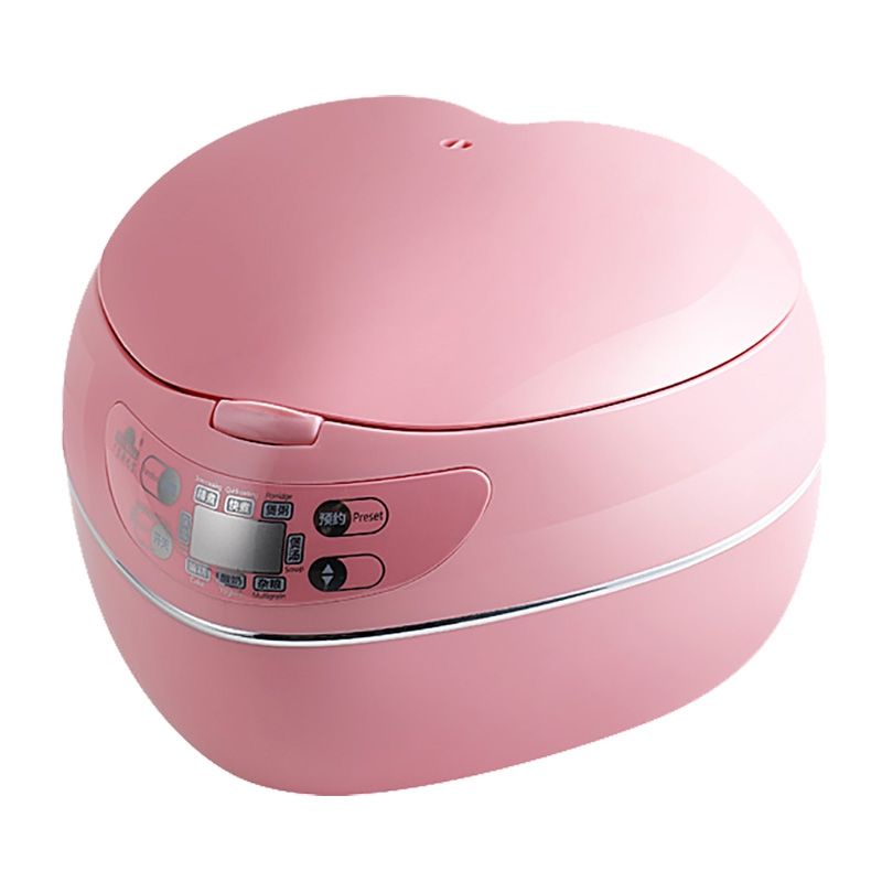 NỒI CƠM ĐIỆN HÌNH TRÁI TIM MÀU HỒNG ĐA CHỨC NĂNG 1.8L BẢO HÀNH 6 THÁNG