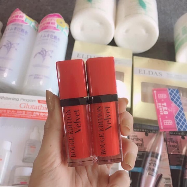 💄 Son Bourjois Velvet 03 Hot Pepper Đỏ Cam Cực Đẹp