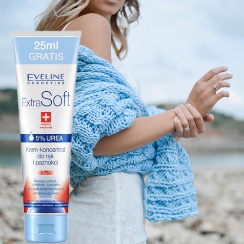 Kem Dưỡng Da Tay Và Dưỡng Móng 3 Trong 1 Extra Soft, Cấp Ẩm, Mềm Mịn Da