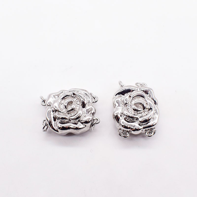 [K10C] Phụ kiện trang sức (DIY) - Chốt khóa Đối xứng Hàng đôi - Hàng đơn làm vòng cổ vòng tay