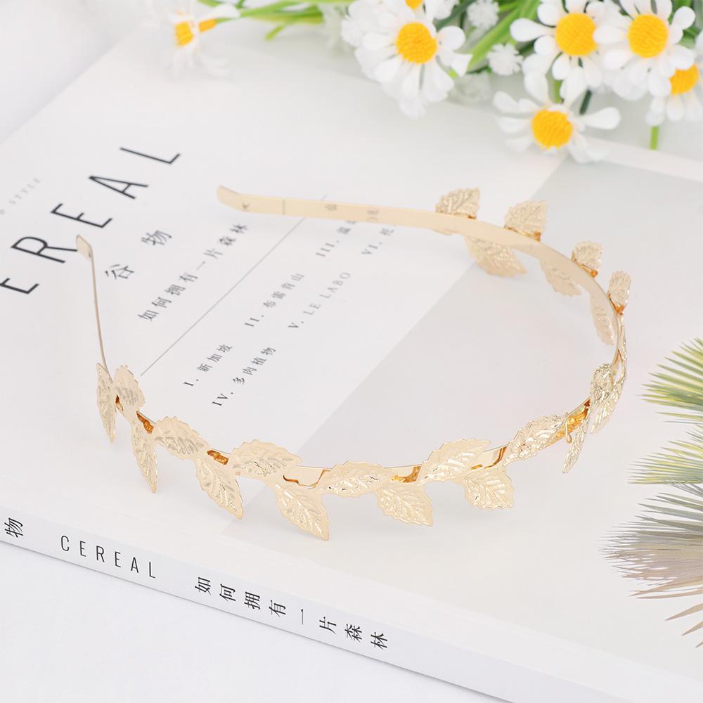ROWANS Băng Đô Cài Tóc Hình Chiếc Lá Phong Cách Retro Thanh Lịch Mới