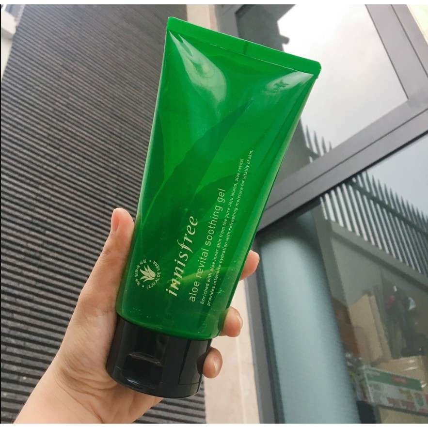 [CÓ SẴN ] Gel Lô Hội Làm Dịu Da Innisfree Aloe Revital Soothing Gel