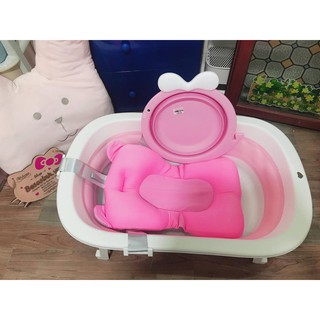 CHẬU TẮM CHO BÉ GẤP GỌN SIZE TO