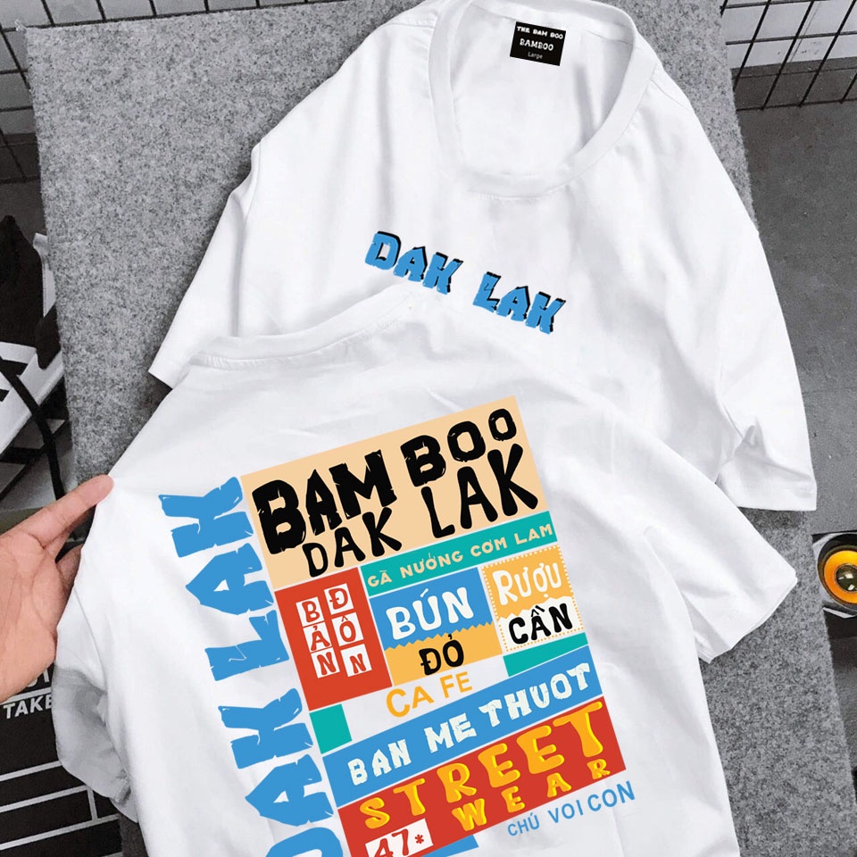ÁO THUN DAK LAK UNISEX ÁO PHÔNG DAKLAK FORM RỘNG 2021 | BigBuy360 - bigbuy360.vn