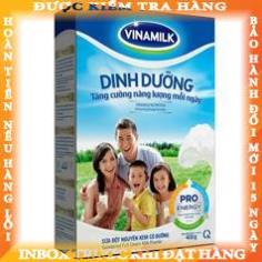 SỮA BỘT NGUYÊN KEM CÓ ĐƯỜNG VINAMILK DINH DƯỠNG - HỘP GIẤY 400G trongnhan