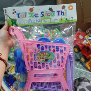 Xe đẩy siêu thii mini