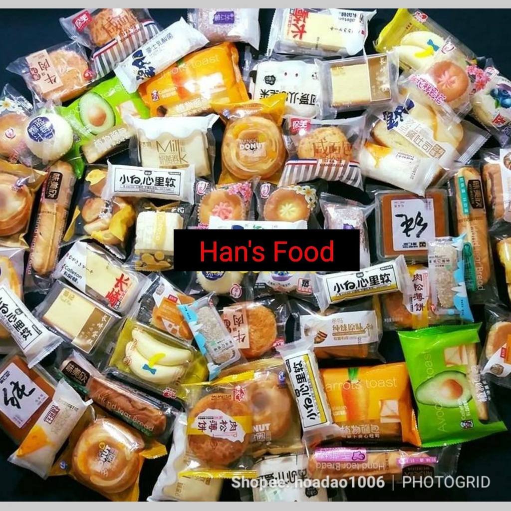 [Date mới] 1KG BÁNH TƯƠI ĐÀI LOAN MIX ĐỦ VỊ