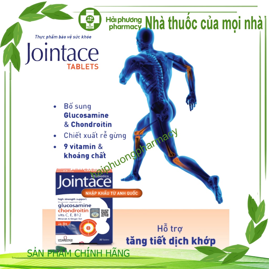 Viên uống bổ khớp Jointace – Giảm đau xương khớp, tăng dịch khớp, bảo vệ sụn khớp