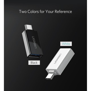 Đầu chuyển USB 3.0 sang Type-C đực UGREEN US173