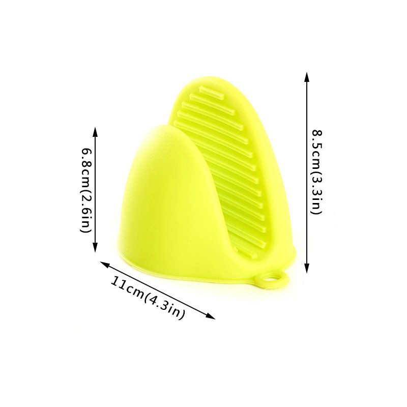 Set 2 găng ta silicony nhấc nồi cách nhiệt chống trượt dùng cho lò vi sóng