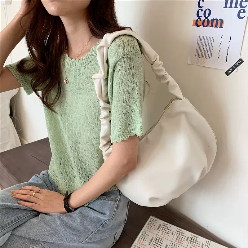 Túi đeo chéo da mềm