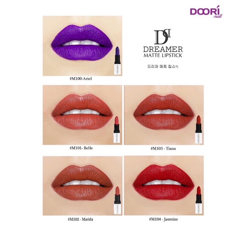 Son Lì DREAMER Matte Lipstick M102 M104