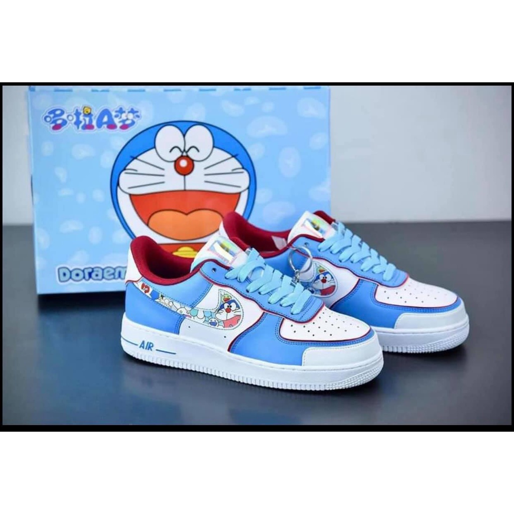 Giày Nike Air Force 1 Doraemon 2021