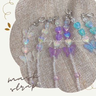 Dây đeo khẩu trang charm bướm - Mask strap