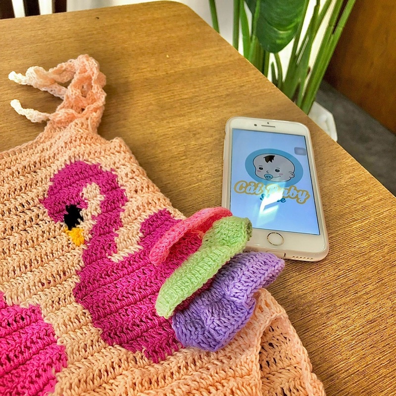 Bộ Đồ Bơi Cho Bé Gái- Bikini Handmade Siêu Xinh Siêu Độc