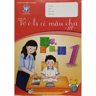 Vở Ô Li Có Mẫu Chữ Lớp 1 (Tập 1-2)