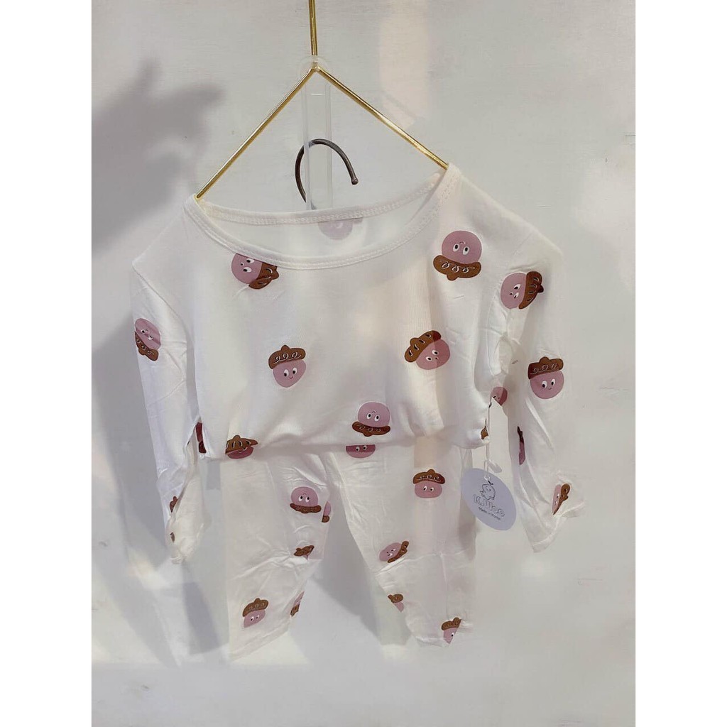 Bộ hạt dẻ cạp cao cho bé