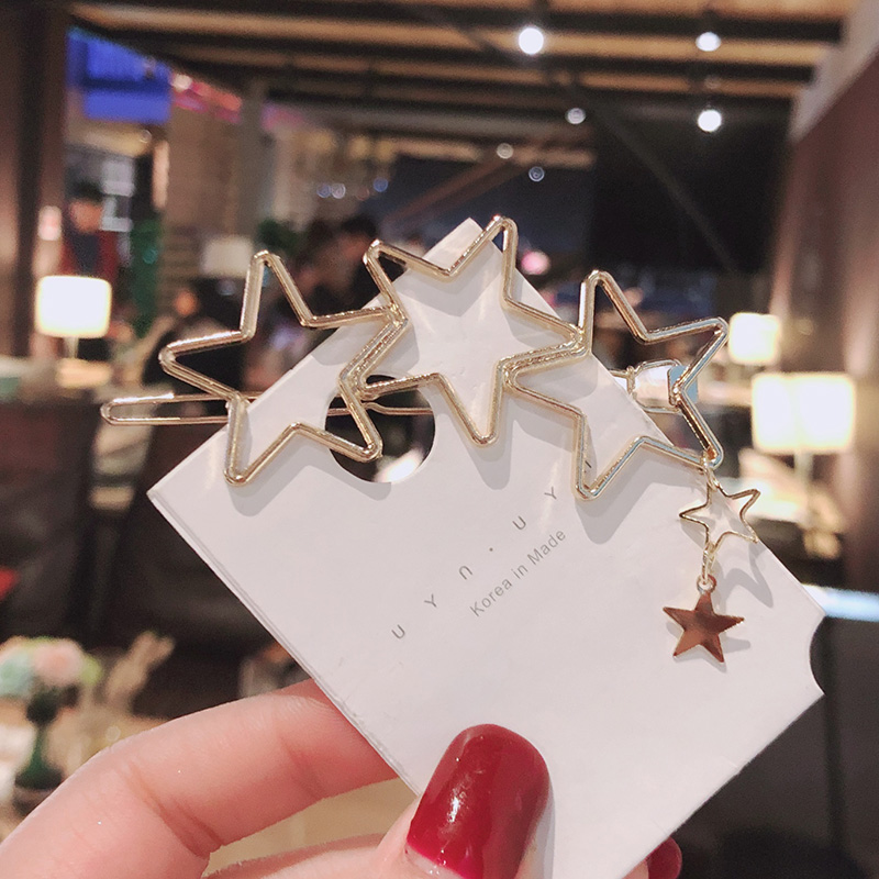 Kẹp Tóc Kim Loại Đính Ngọc Trai Xinh Xắn Cho Nữ