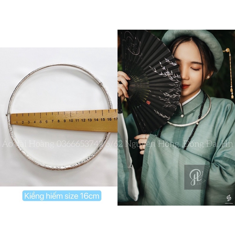 Size bé13cm 15cm và 16cm. Chuyên đeo mặc áo dài và cổ phục