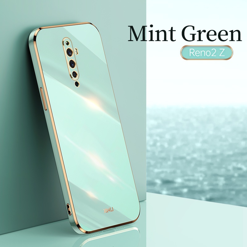 Ốp Điện Thoại TPU Silicon Mềm Chống Sốc Mạ Điện Cho OPPO Reno2 F OPPO Reno 2F