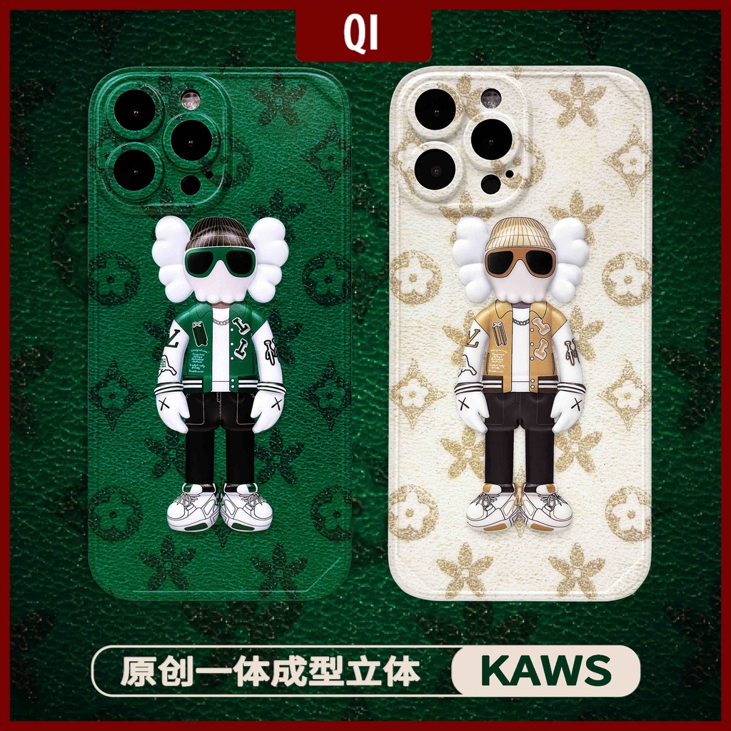 Ốp điện thoại in KAWS 3D cho IPhone13Pro Max 11 Pro Max XR XS Max X 7 8 Plus 12 Max Huawei P40