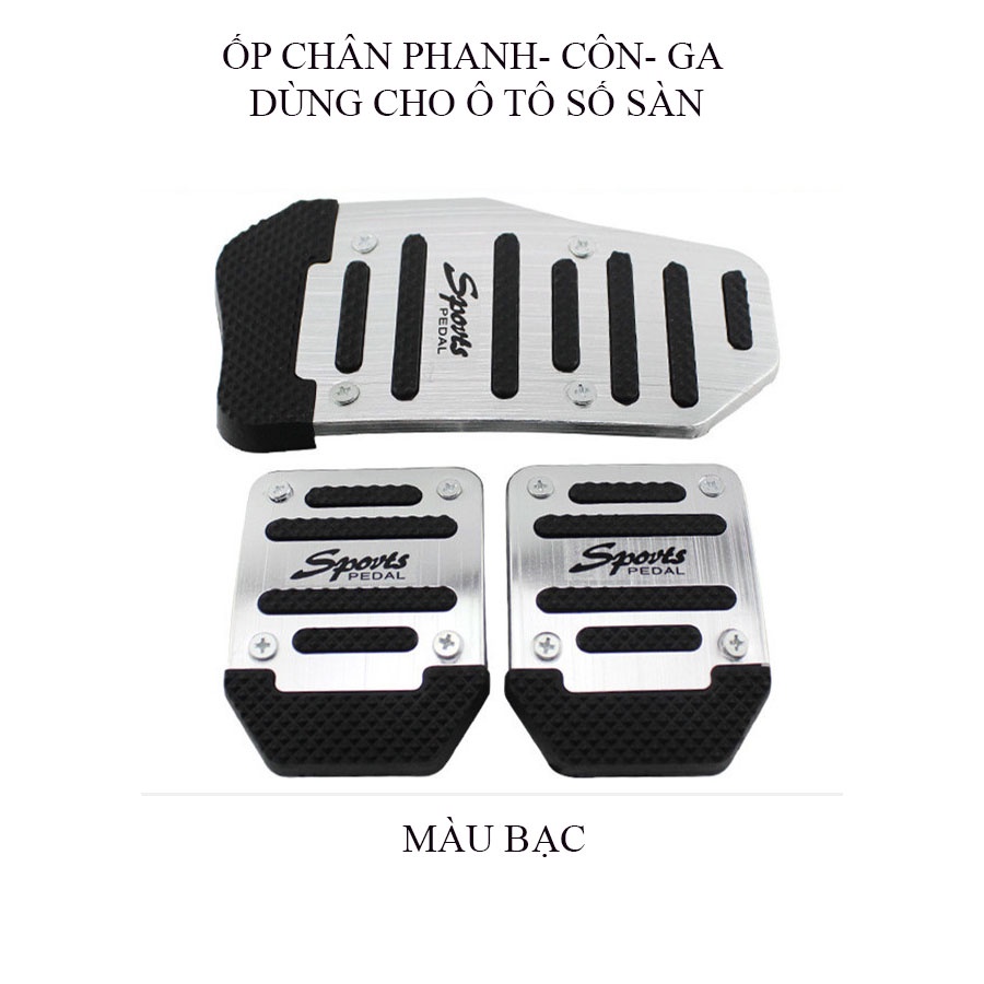 ỐP PEDAL DÙNG CHO XE Ô TÔ SỐ SÀN