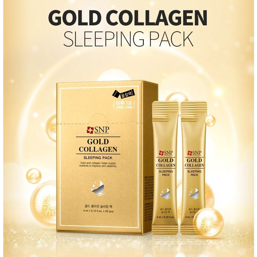 Loại mặt nạ ngủ Collagen vàng
