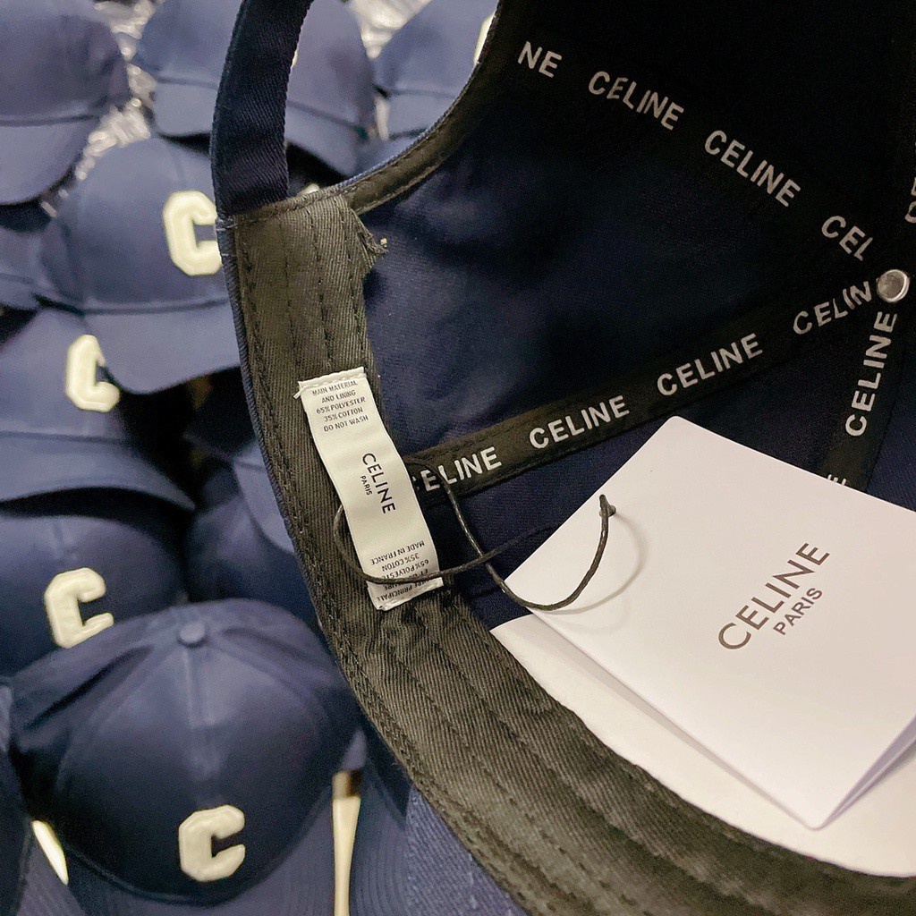 Mũ Lưỡi Trai Chất Liệu Cotton Họa Tiết Chữ C Sành Điệu