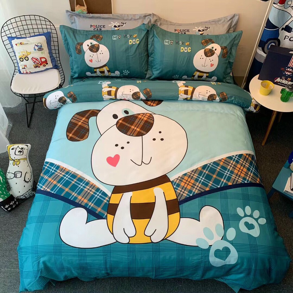 [Free Ship] Bộ Chăn Ga Gối Cotton Nhập Khẩu Cao Cấp Họa Tiết Hoạt Hình Disney Cho Bé Komi Store - Bảo Hành Lỗi 1 Đổi 1 | BigBuy360 - bigbuy360.vn