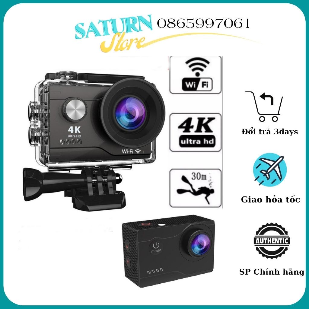 Camera hành trình 4k,Camera Hành trình chống nước 4K Sports Ultra HD DV - Hàng nhập khẩu  - bảo hành uy tín