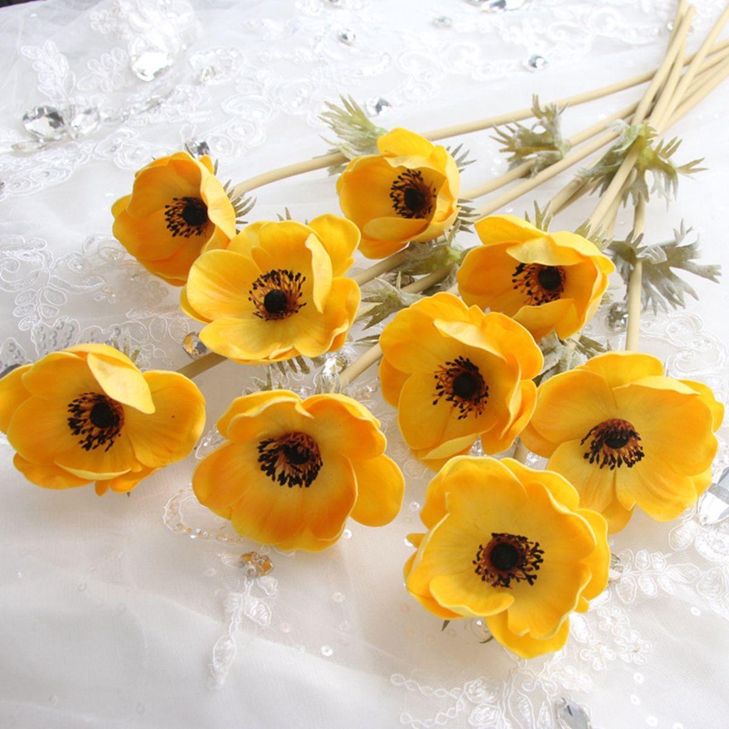 Bó Hoa Giả Trang Trí Tiệc Cưới