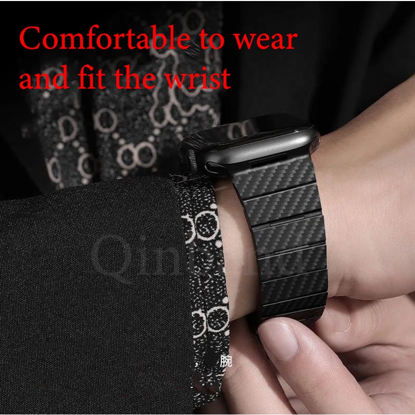 Dây Đeo Sợi Carbon 18/20/22mm Cho Đồng Hồ Thông Minh Huawei Watch Gt2