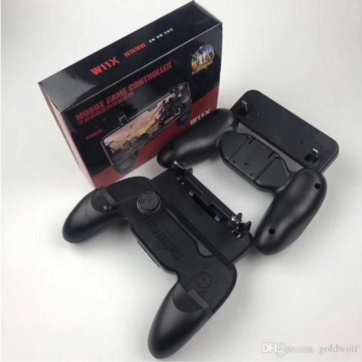 Tay Cầm Game W11X 4 in 1 Kèm Nút. Chơi PUBG Mobile Freefire ROS , Liên Quân