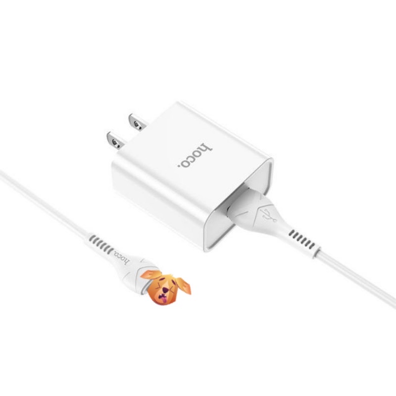 Bộ sạc Hoco C81 dòng 2.1A dài 1M cho IP5/6/7/8/X