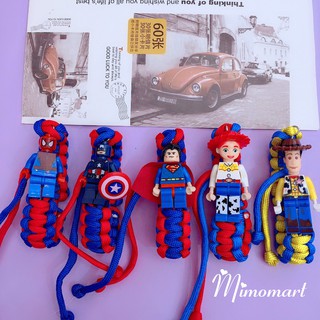 Vòng tay paracord lego adventure