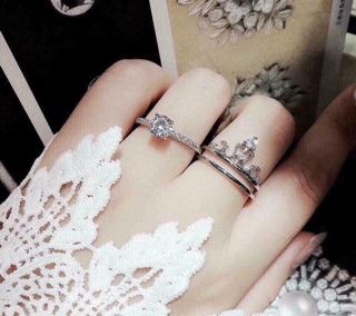Set nhẫn vương miện