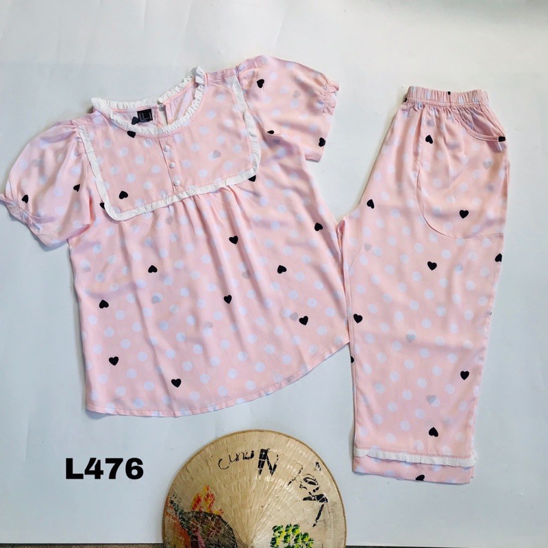 [Mã FAGREEN245 giảm 10% tối đa 30K đơn 99K] Đồ Bộ Nữ Tole Lanh VNXK Tiểu Thư Cổ Tròn | BigBuy360 - bigbuy360.vn